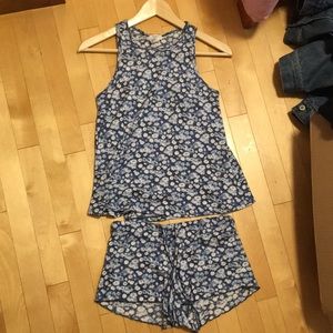 Forever21 flower PJ set